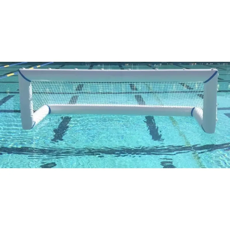 야외 아쿠아 스포츠용 풍선식 수상 배구 코트 (네트, 폴로 골 포함) 워터파크용