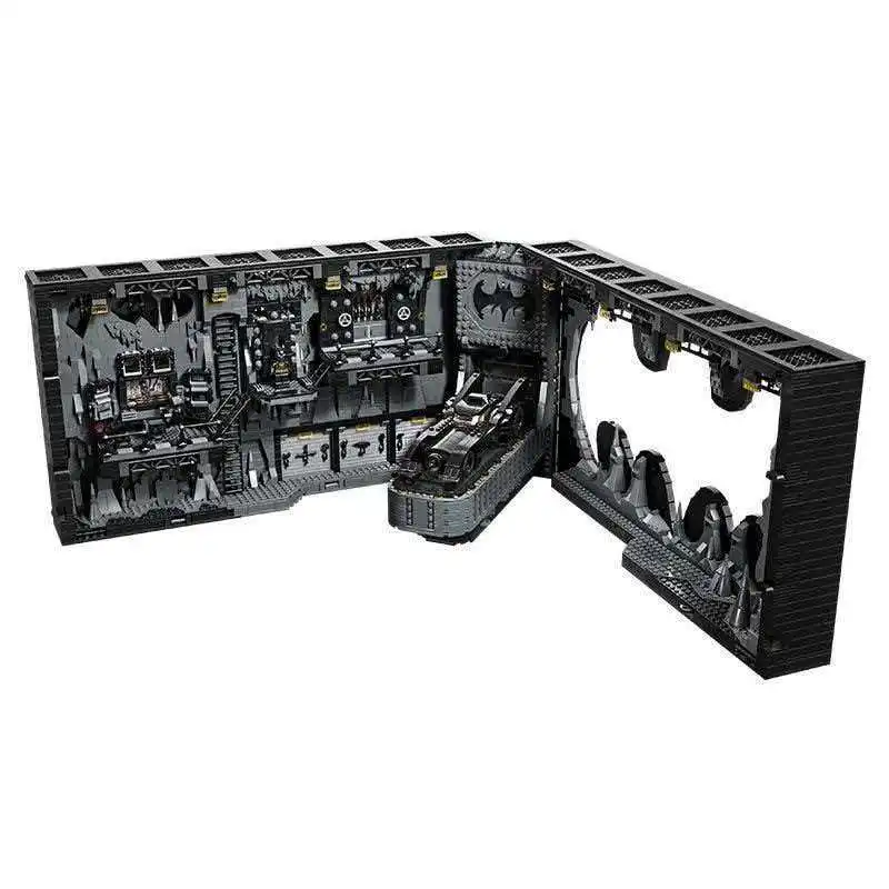 

3981Pcs Gothic Night Base Command Center Building Block Set, Large Display Diorama Model, Desk Decor Gift for Adult Fans