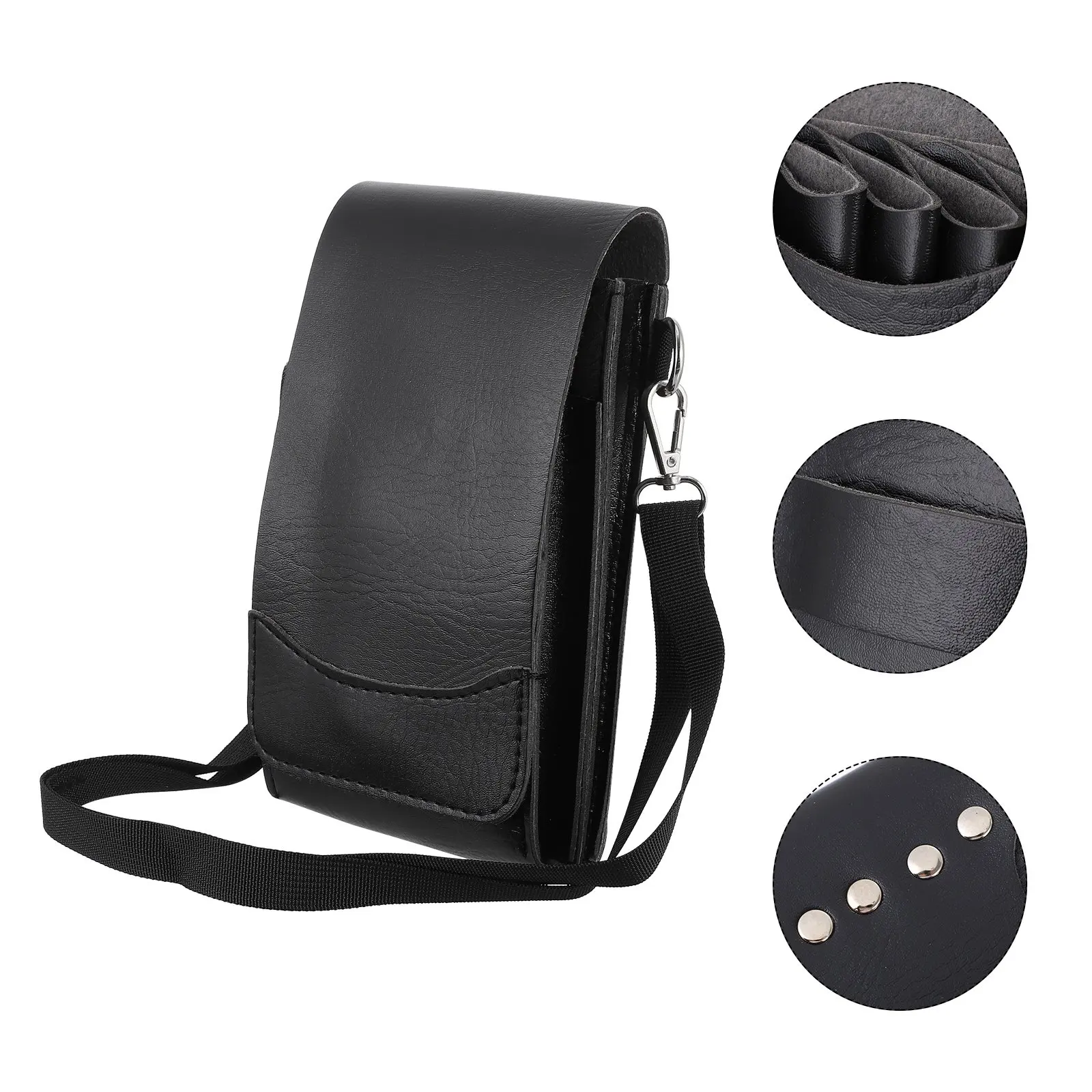 

Hairdressing Tool Storage Bag Portable Salon Scissor Holder Smooth Workmanship Haircut Tools Organizer Barber Scissor Pouch