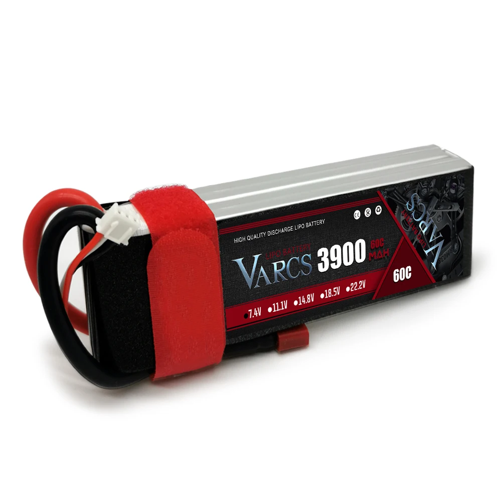 Batteries Lipo VARCS 7.4V 11.1V 15.2V 14.8V 22.2V 2S 3S 4S 6S 3900mAh 5200Mah 6300Mah 6500mAh 6200mAh 6750mAh 8000mAh 7000mAh