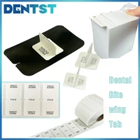 500 uds/rollo de lengüeta de ala de mordida Dental para película de rayos X superficie oclusal procedimientos de diagnóstico de ortodoncia desechables