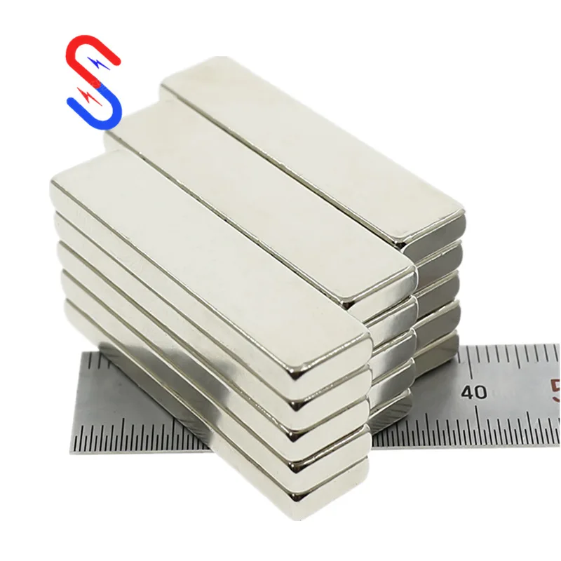 

3/5/10Pcs 40x10x3 Neodymium Magnet 40mm x 10mm x 3 40mm x 10mm x 2 N35 NdFeB Block Super Powerful Strong Permanent Magnet