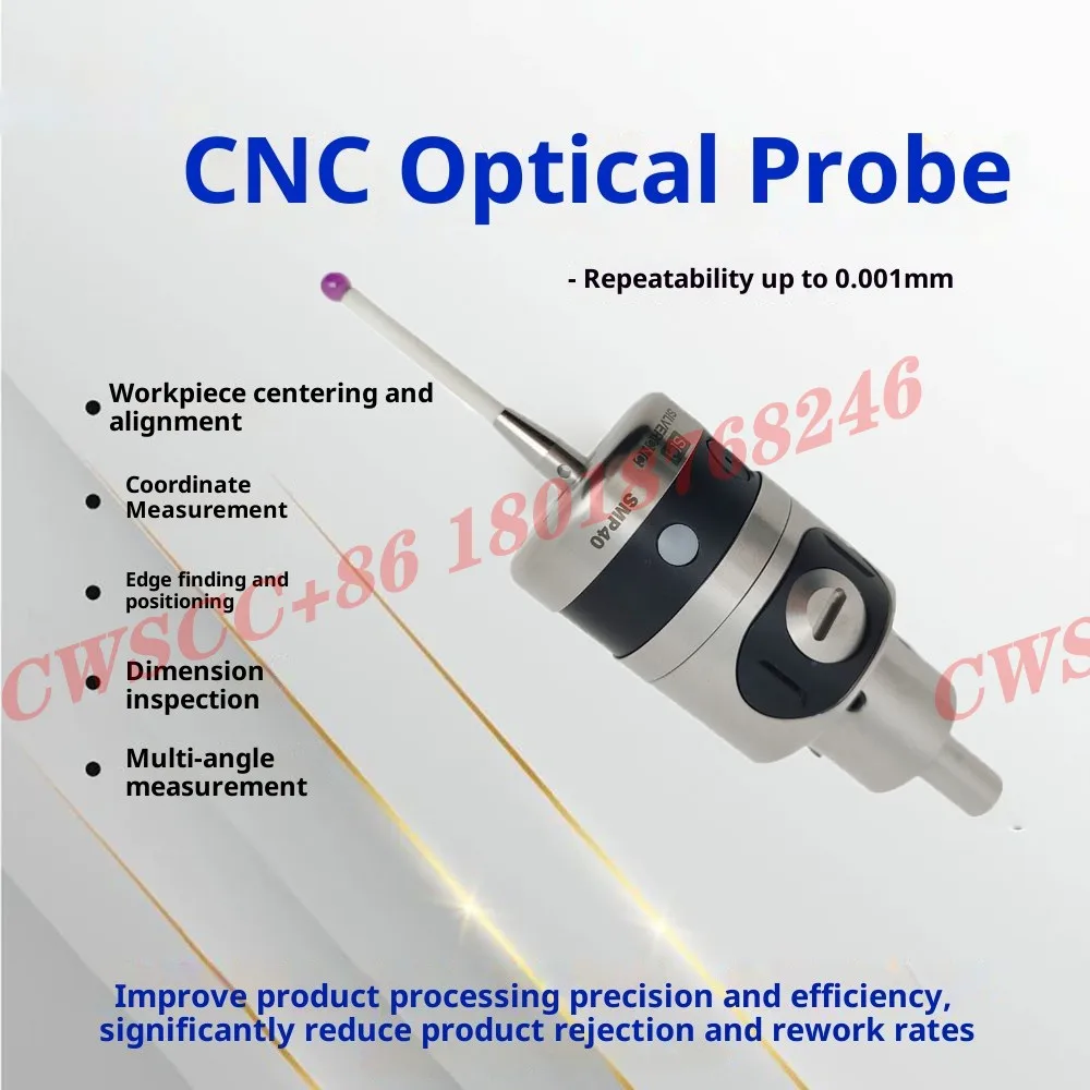 

Станок с ЧПУ, 3D искатель кромок, обрабатывающий центральный зонд, фотоэлектрический зонд центрирующего стержня SMP40