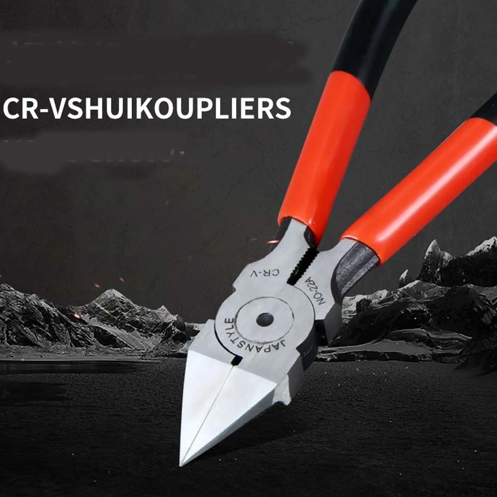 

4.5/5/6 Inch Diagonal Cutting Pliers Wire Stripping Tool Side Cutter Cable Burrs Nipper Electricians DIY Repair Hand Tools