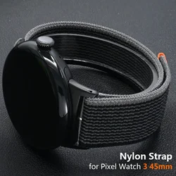Trail Loop Nylon Strap for Google Pixel Watch 3 45mm Unisex Sport Band for Pixel Watch 3 Wristband Bracelet Replaced Accessories
