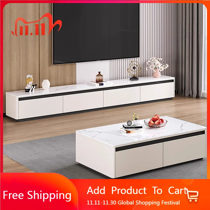 

Organizer Storage Tv Stands Living Room Wood Monitor Floor Aesthetic Tv Table Portable Luxury Suporte Para Tv Italian Furniture