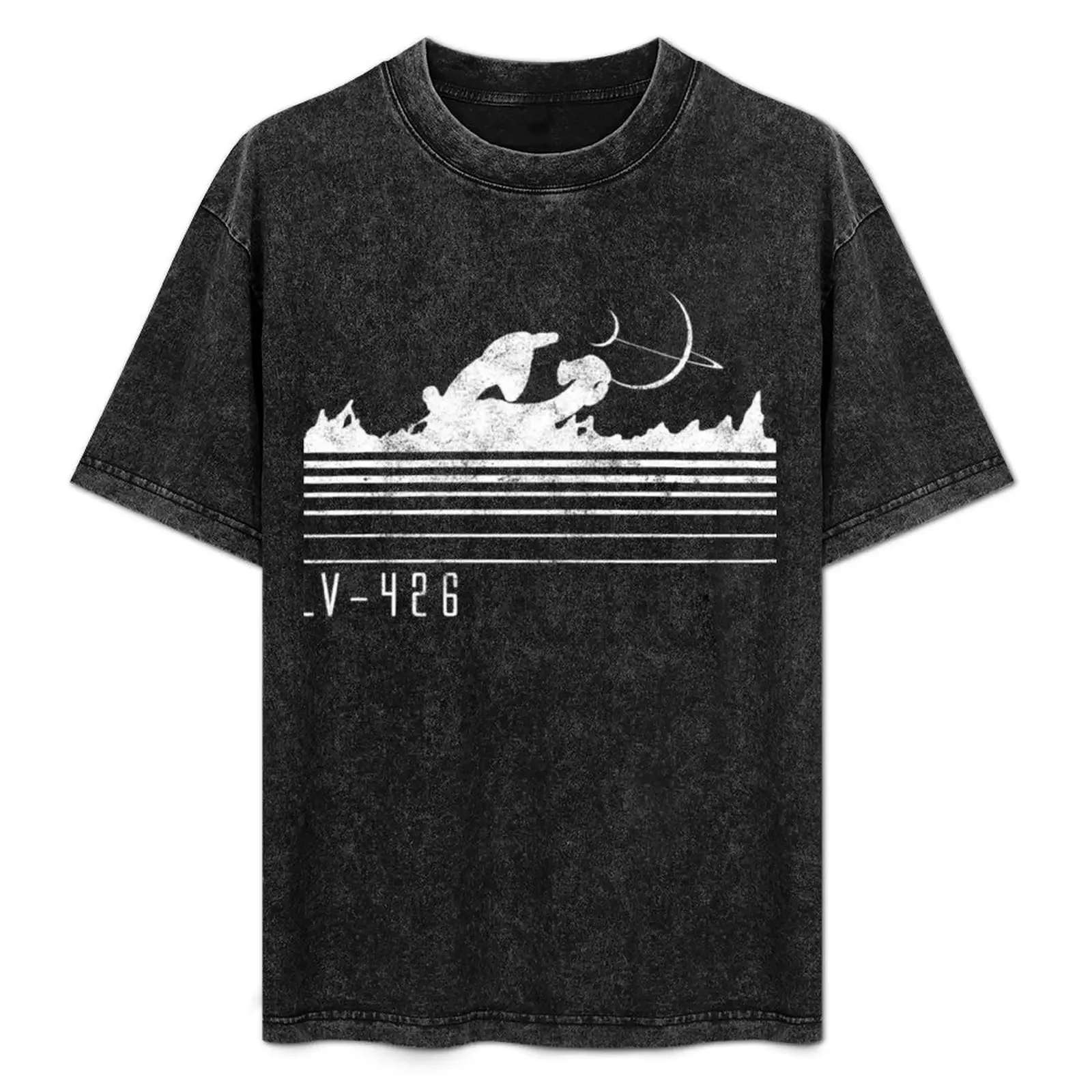 

LV-426 Horizon - one tone T-Shirt vintage blacks man t shirt cute clothes t shirts for men graphic