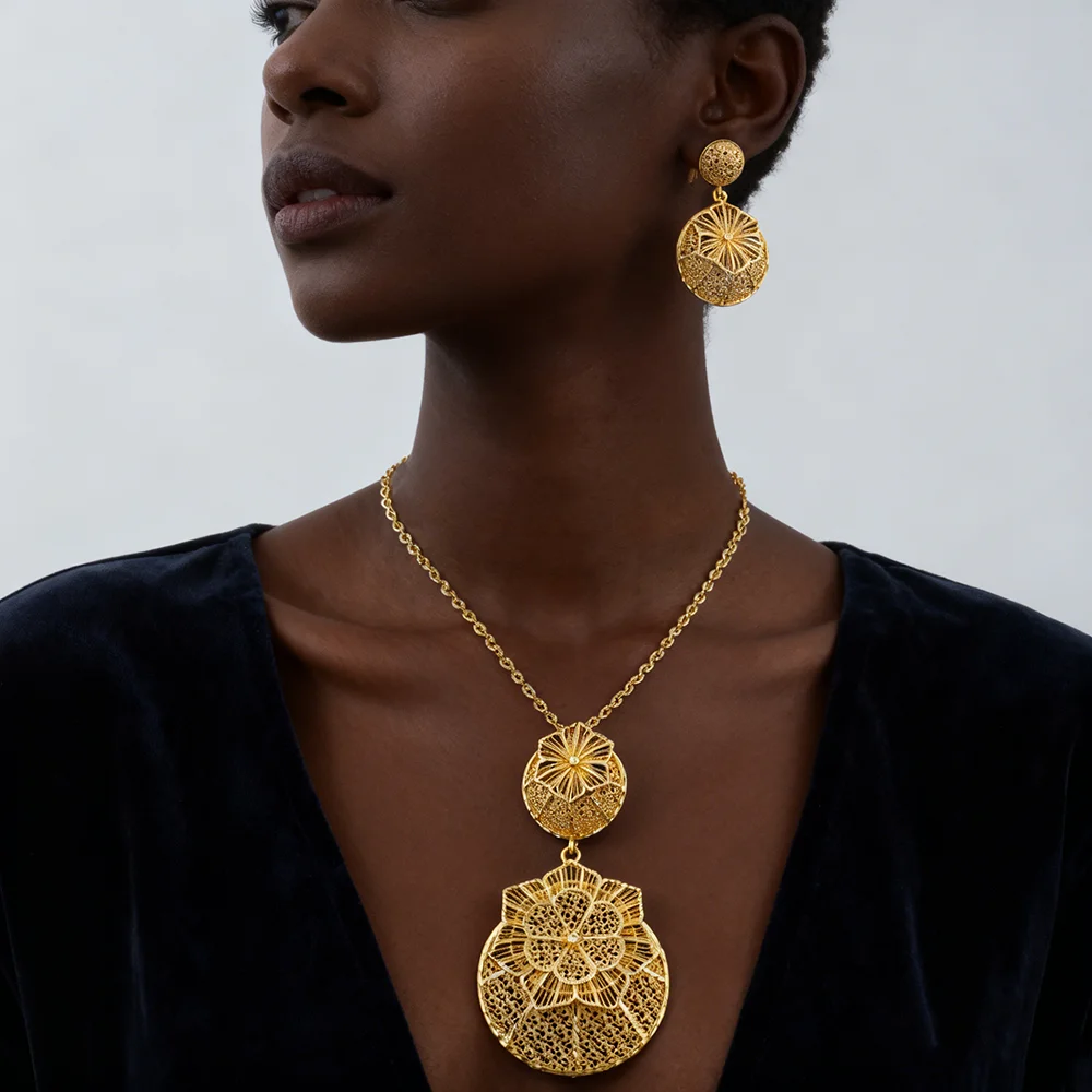 24K Gold Color Part… - image