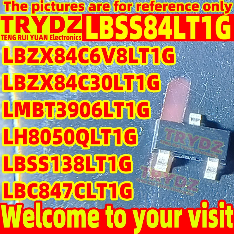 200-20pcs New LBSS84LT1G LBZX84C6V8LT1G LBSS138LT1G LMBT3906LT1G LBC847CLT1G LBZX84C30LT1G LH8050QLT1G SOT-23-3