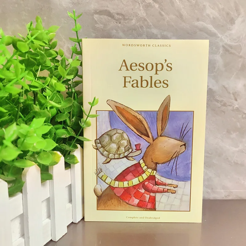 

Английская версия Aesop Fables Английские книги Детские сказочные книги Английская версия Libros L ivros