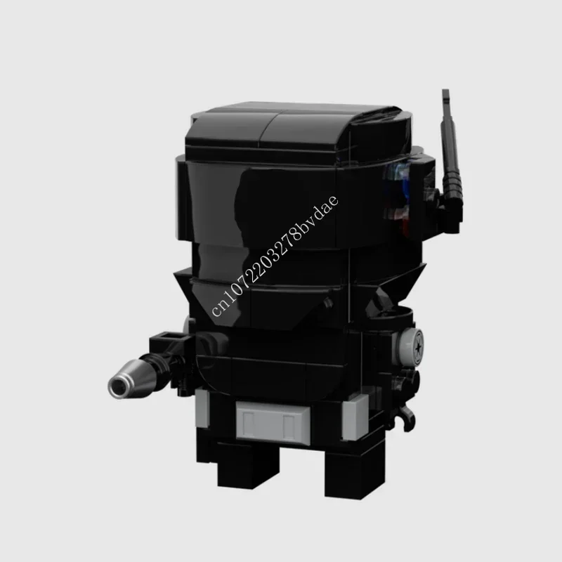 MOC Klasyczna Sławna Postać Filmowa Admirał, Dowódca Oddziału, Strzelec, Żołnierz Headz Puzzle Kostki Figurki z Kreskówek Urodzinowe Zabawki Prezenty