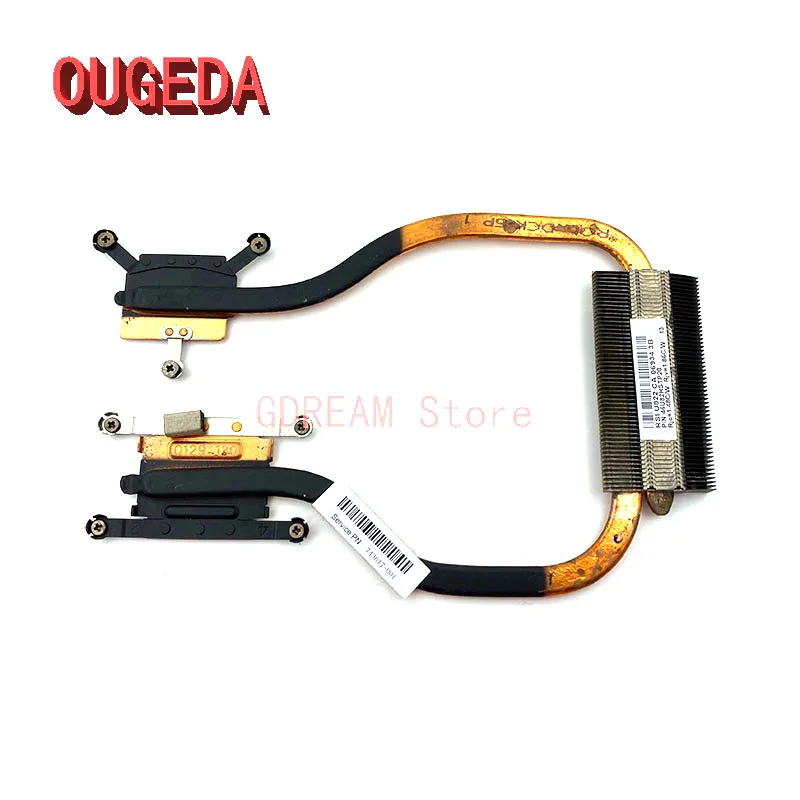 OUGEDA Original 743617-001 736218-001 For HP Pavilion 14-N 15-N Laptop CPU GPU Heatsink Cooling Fan