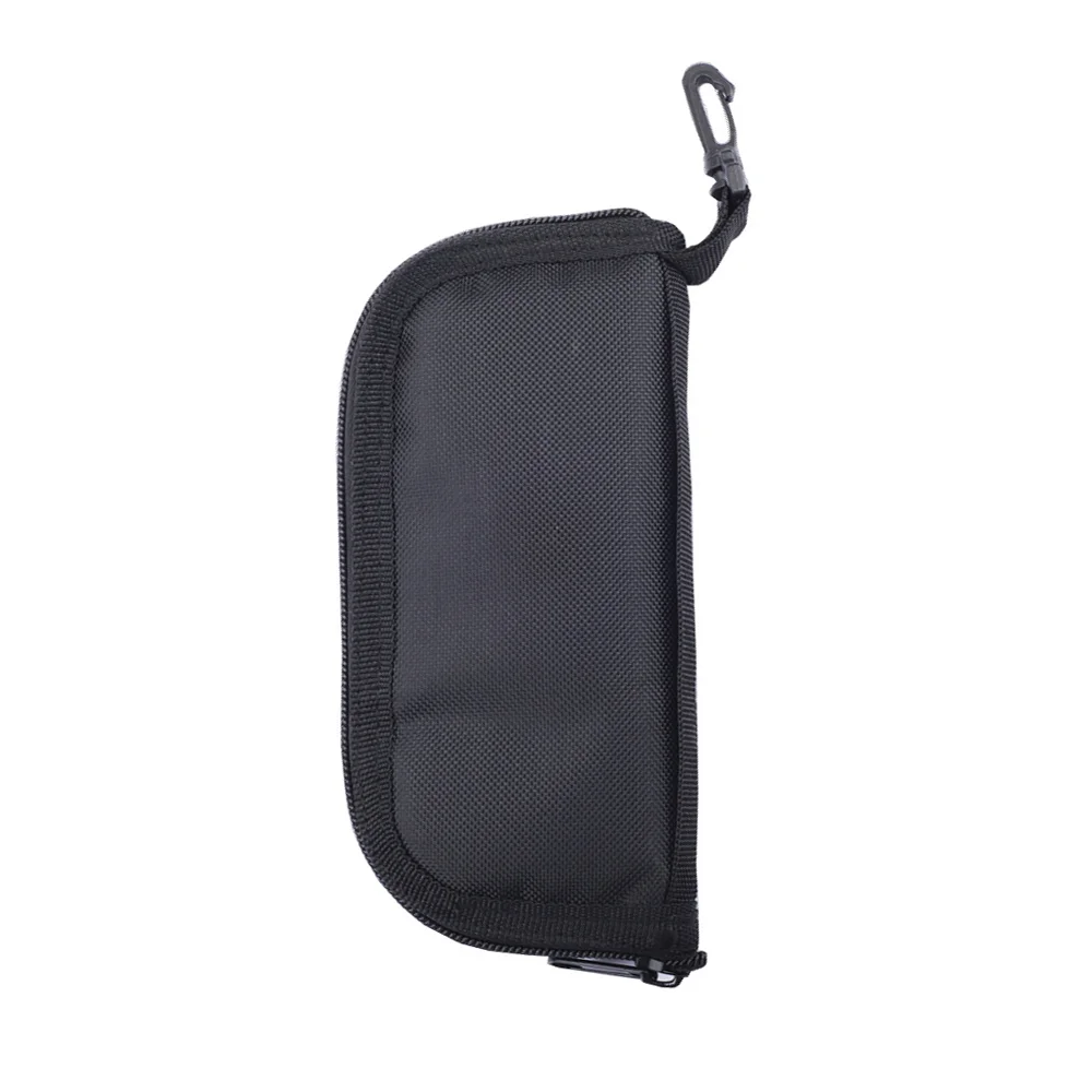 1PC Black Oxford Nylon Bag Hardware Tool Storage Factory Multifunctional Accessories Folding Knife Bag Hardware Parts