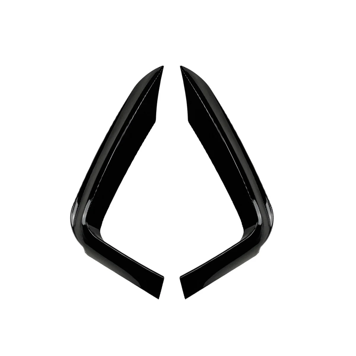 

Автомобильные передние верхние планки разветвители спойлер противотуманная фара крышка для BMW 4 серии F32 F33 F36 M-Sport M-Tech 2014-2020 (черный)