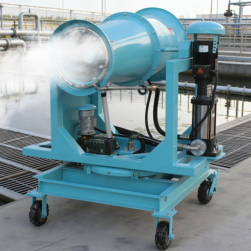 High-Pressure Electric Truck-Mounted Dust Removal Spray Cannon Machine with 60m Range for Automatic Dust Control