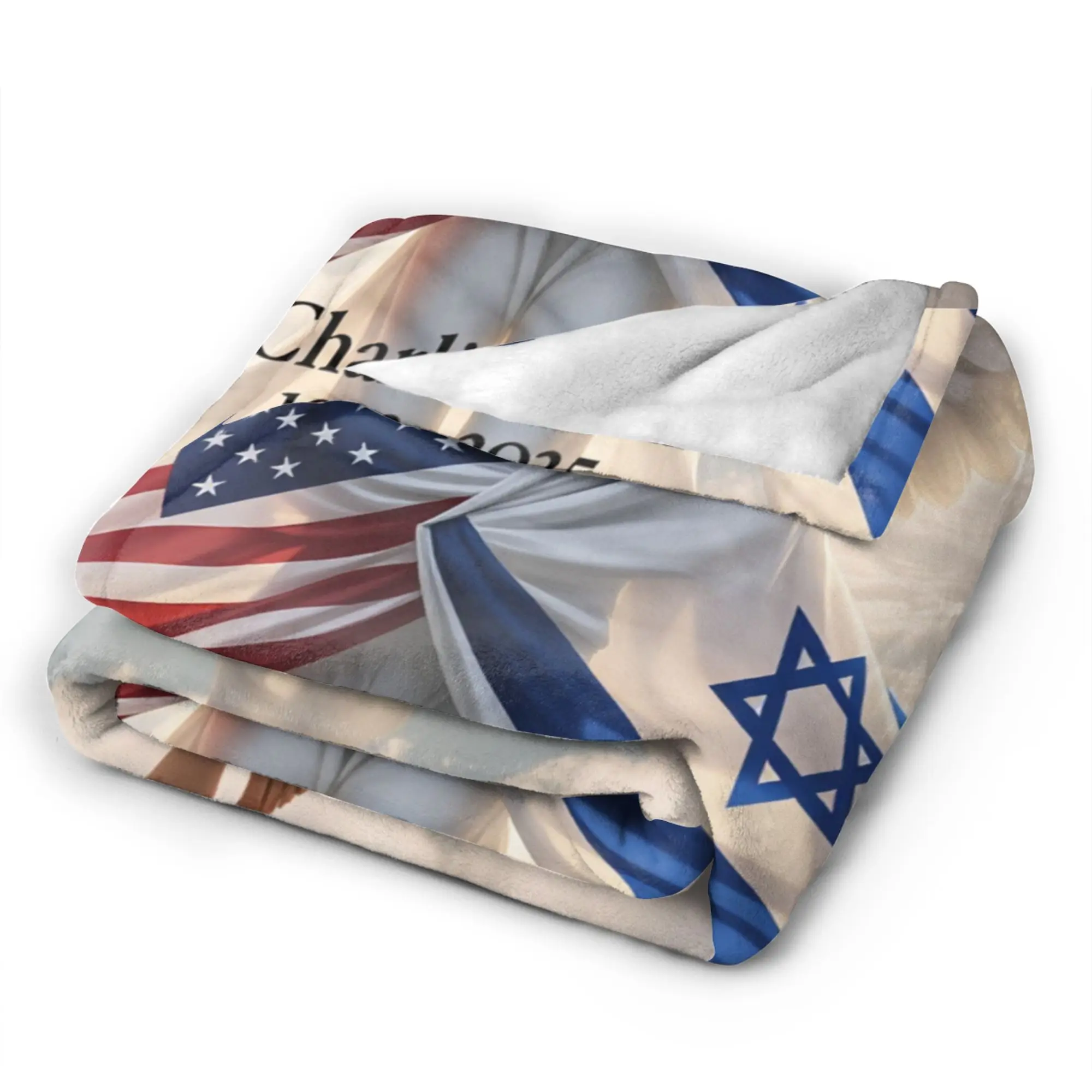 تشارلي كيرك الملائكية المدافع بطانية سوبر الدافئة مضحك أفخم رمي بطانية لصبي فتاة غرفة المعيشة الفانيلا المفرش غطاء السرير #5