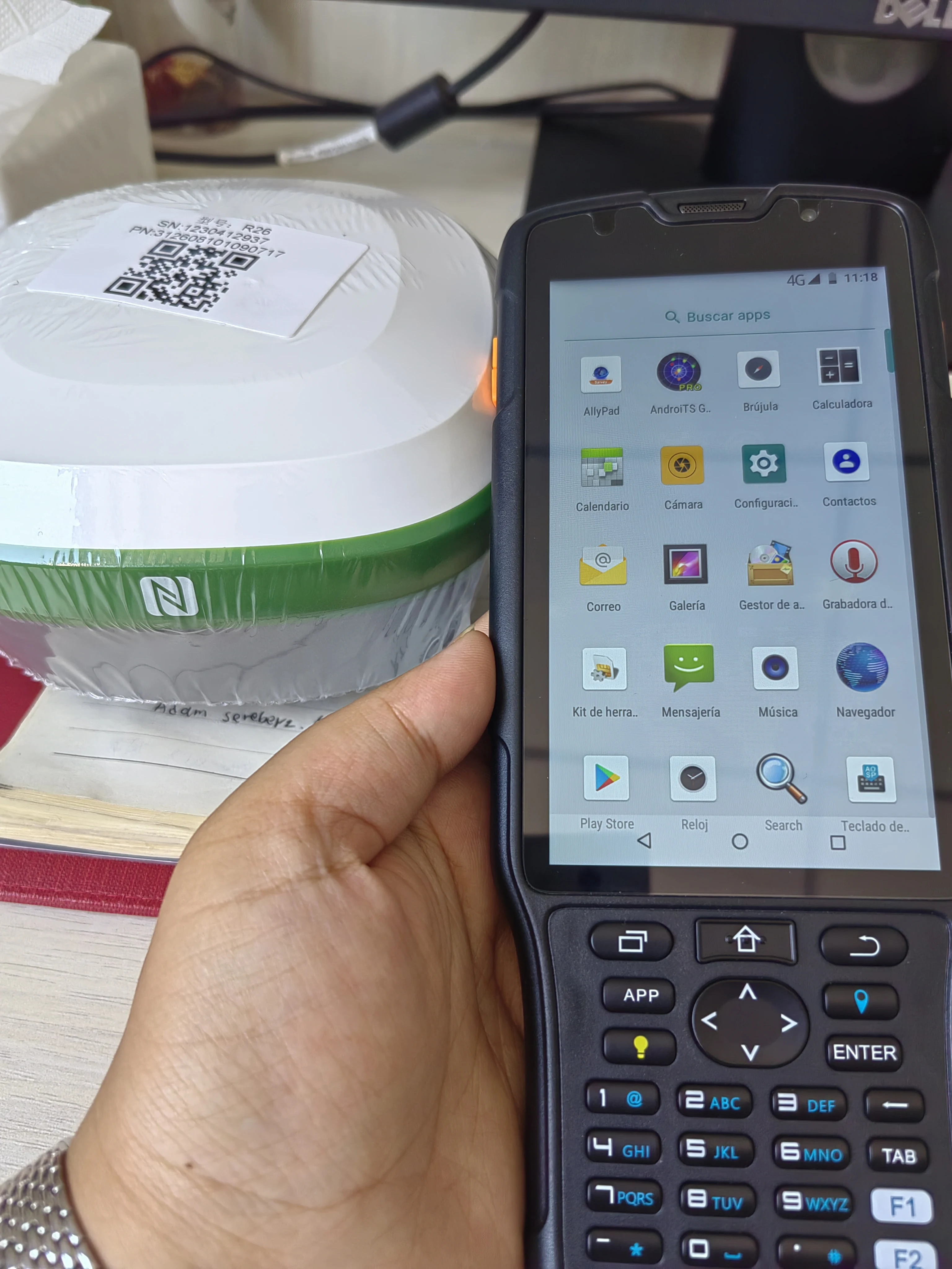 Allynav R26 GNSS RTK para topografía