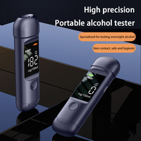 Portable Digital Alcohol Detector High Capacity Portable Breath Alcohol Tester Alcoholtester Breathalyzer High-precision 2025