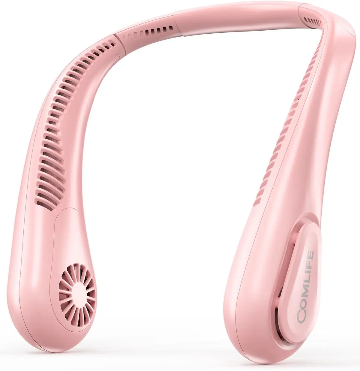 

Портативный безлопастной вентилятор для шеи, перезаряжаемый охлаждающий вентилятор для путешествий, кемпинга, пляжа, гольфа, подарки на день рождения для мужчин и женщин