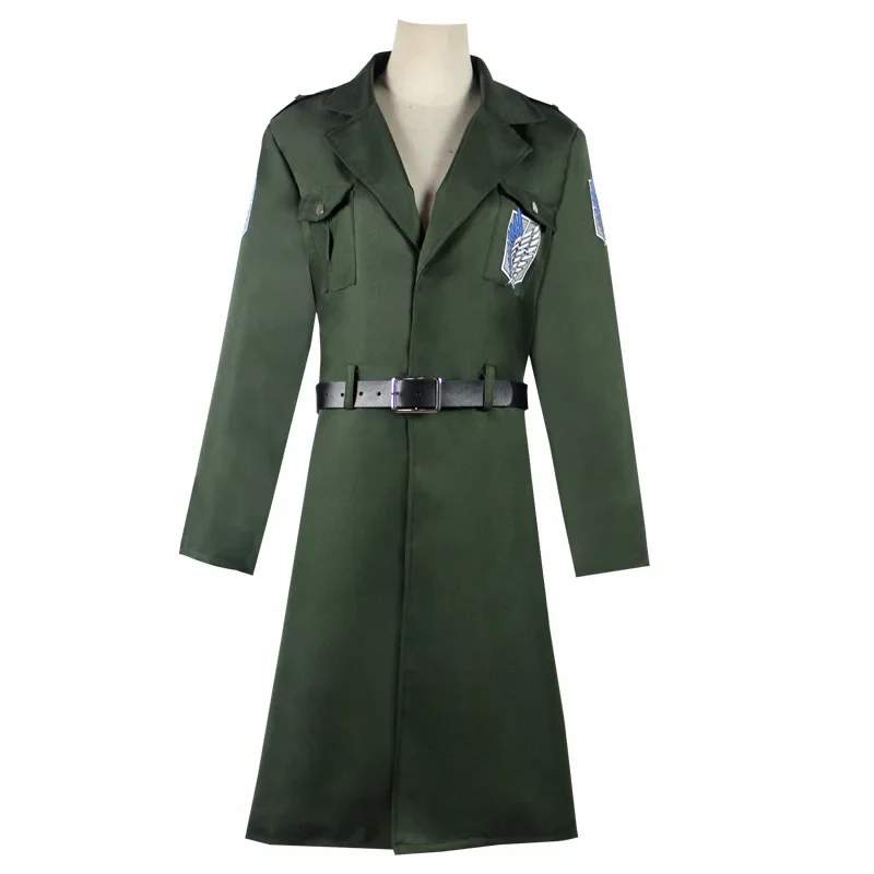 Attack on Titan Cosplay Anime Season 4 Scout Regiment Eren Jager Armin Arlert Navy Green Jacket Halloween Costumes for Women Men