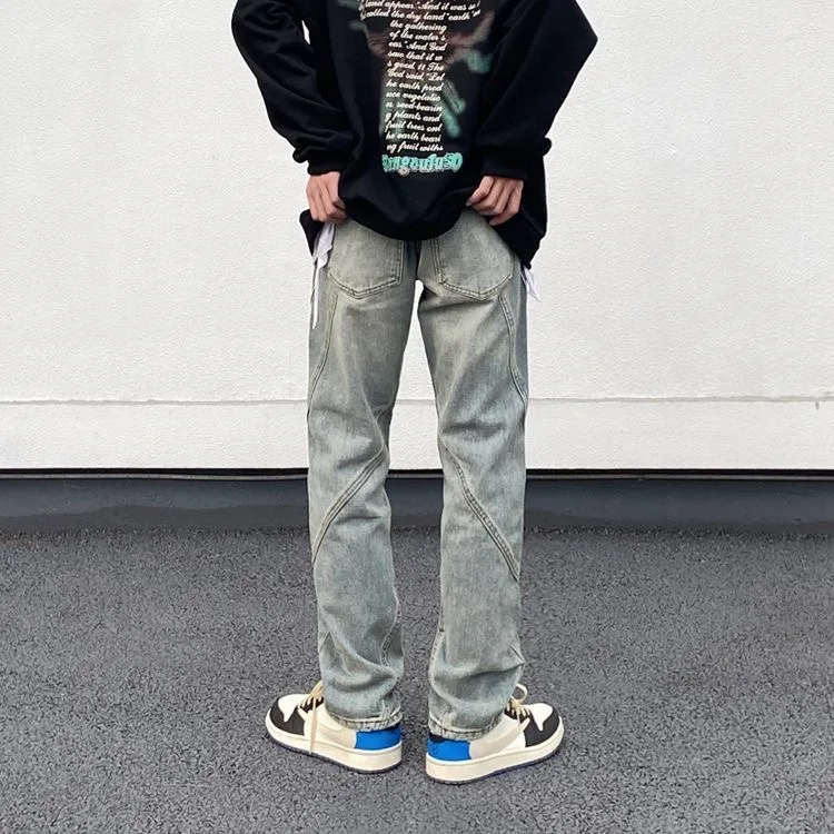 ICCLEK New Men's  Casual Jeans