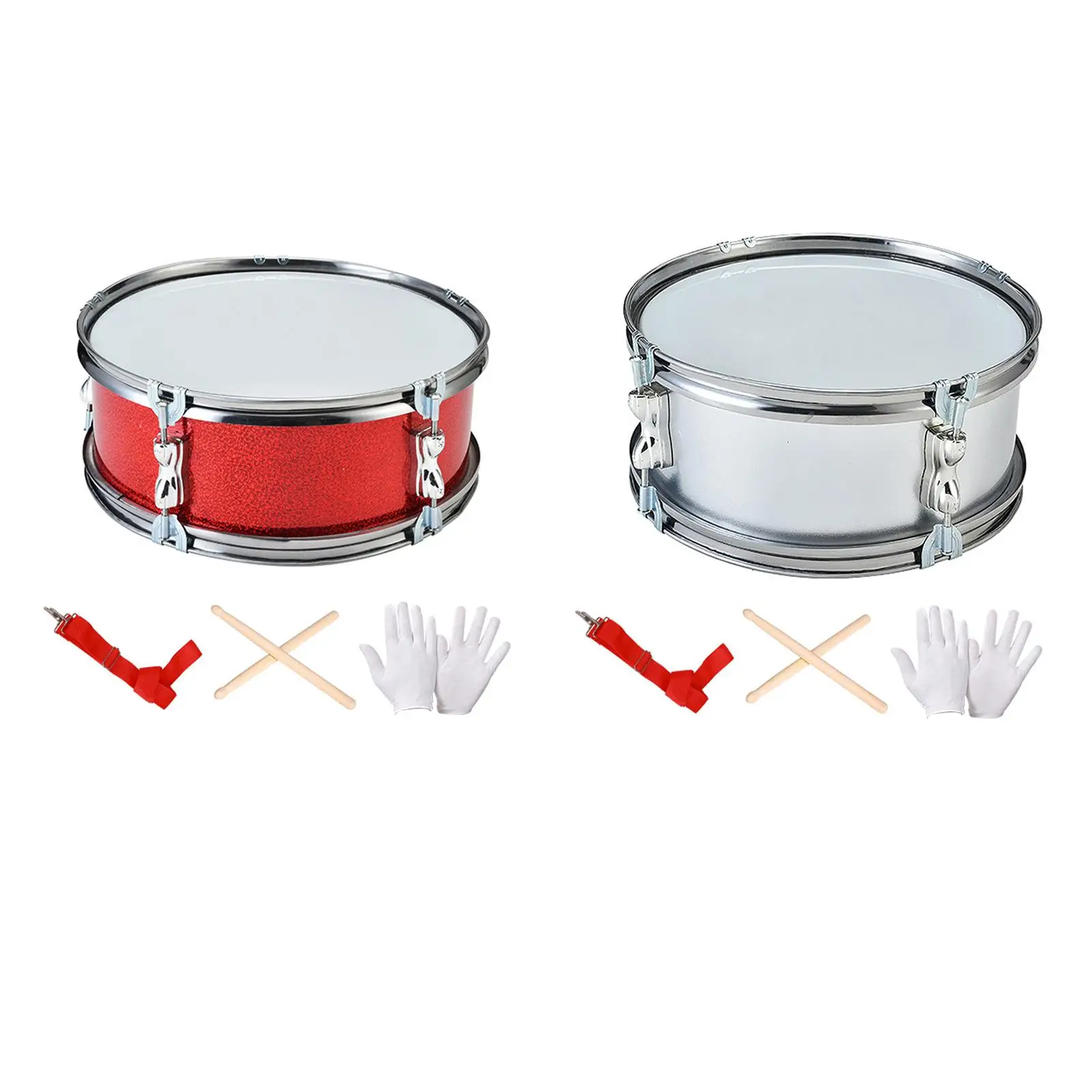 11inch Snare Drum Percussion Instrument for Girls Beginners Birthday Gifts