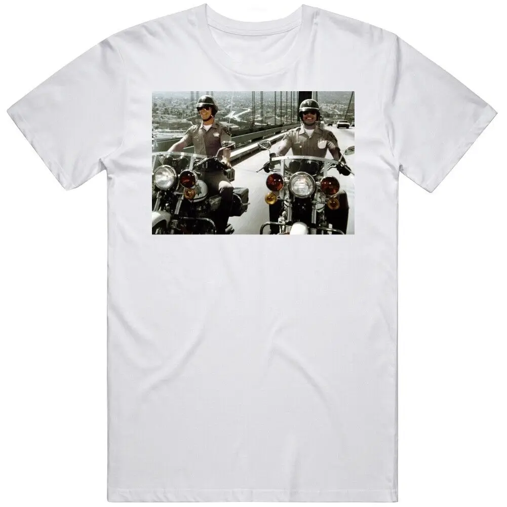 Chips Ponch Jon California Highway Tv T Shirt