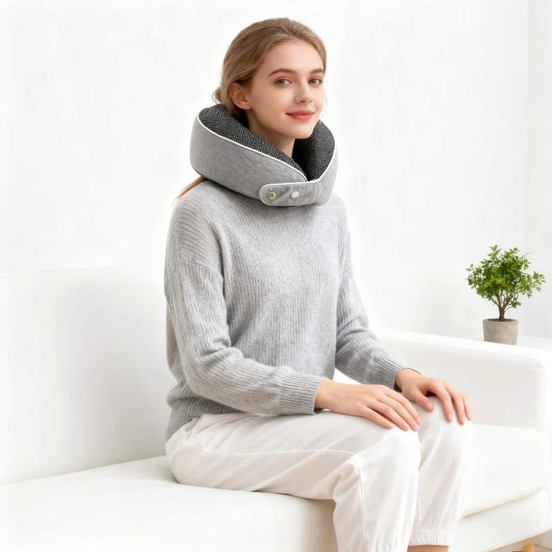 

Disassembling and washing pillow Memory travel pillow Slow rebound U-shaped pillow Airplane neck protector,Christmas gift