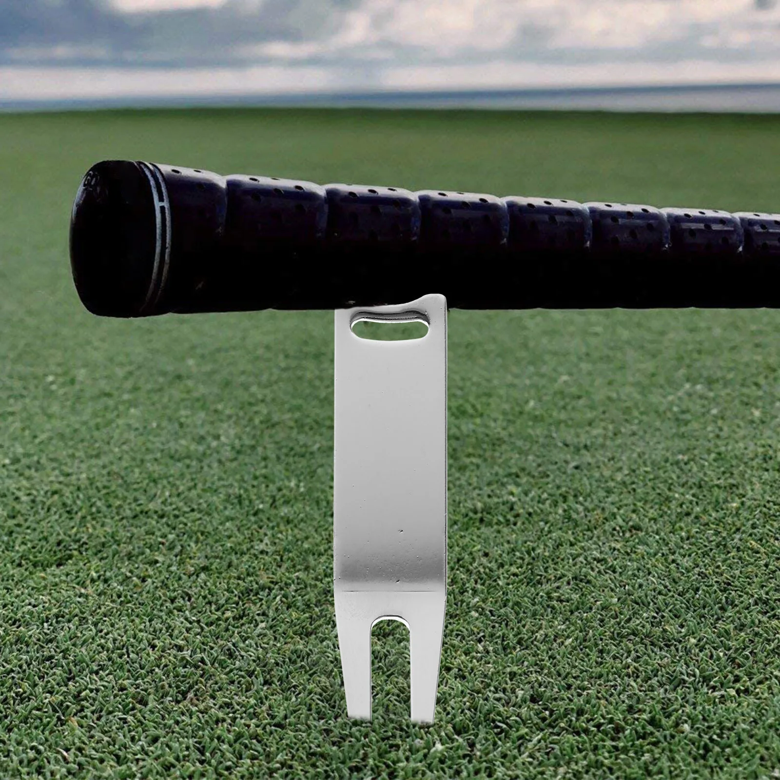 

6pcs Metal Repair Tools Golf Divot Fork Portable Golfing Tool For Divot Repair Ball Marking Durable Iron Design Outdoor Sports