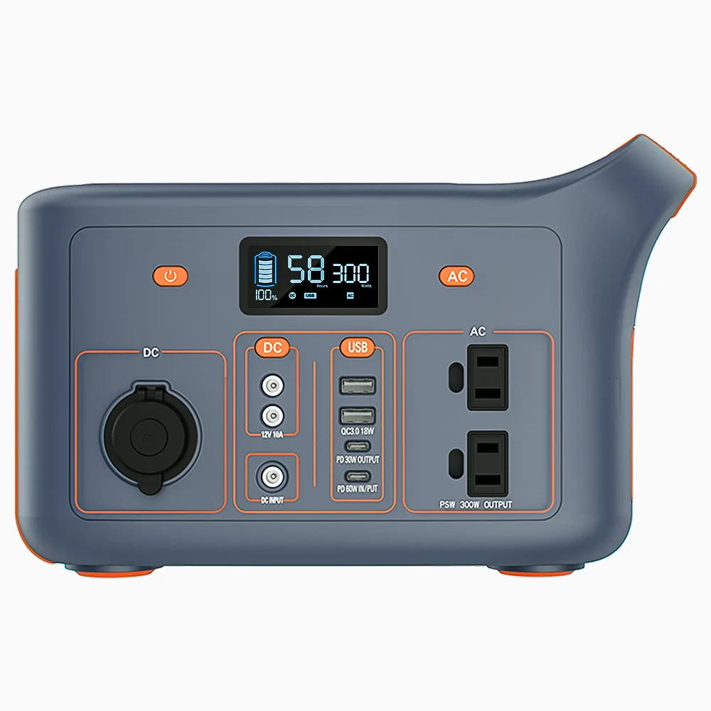 

Solar Power Bank 300W Portable Energy Storage Mobile Power Supply 96Ah 220V Charger Battery Portable Battery Storage for Car