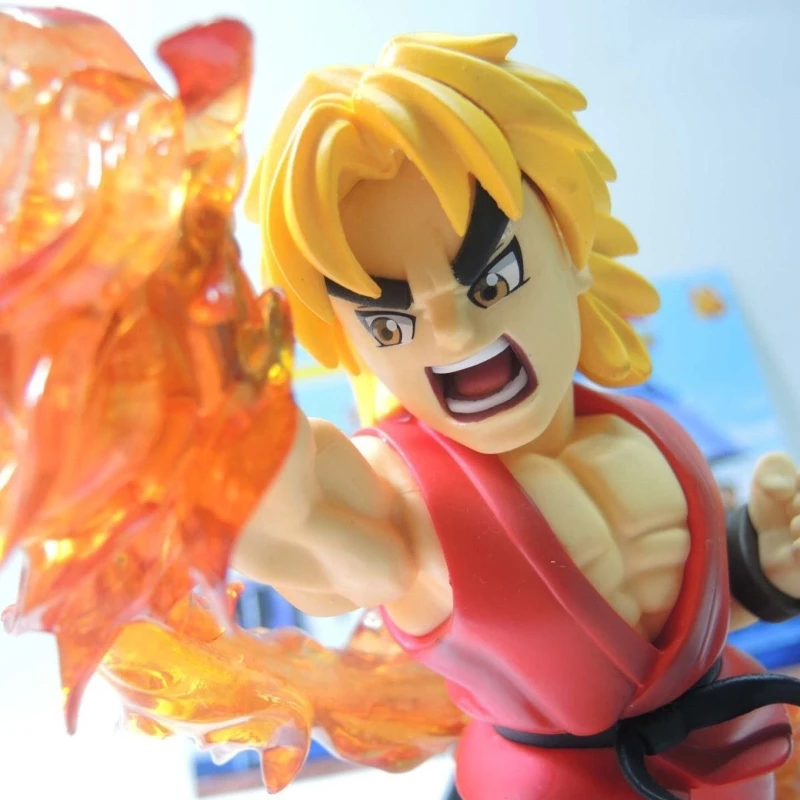 BigBoysToys ستريت فايتر ستريت فايتر T.N.C الأحمر كين Shoryuken Chunli نموذج حلية الشكل #2