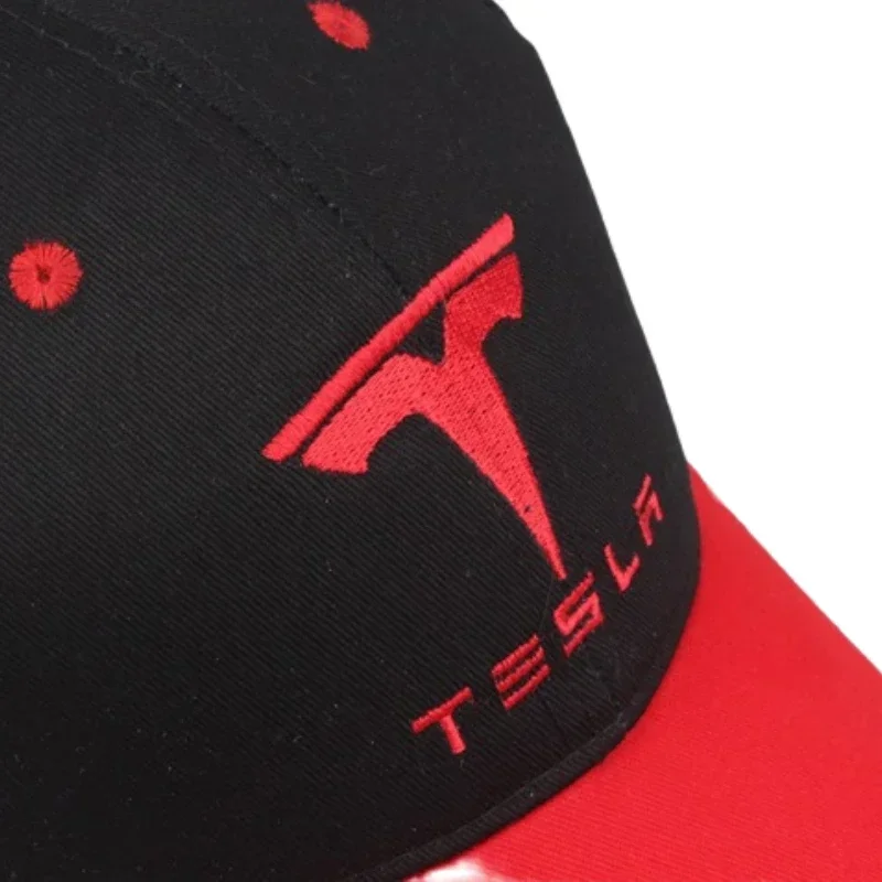 Adjustable Four Seasons for Tesla Baseball Cap Embroidered Men Women Racing Hat Outdoor Sport Running Casual Sun Protection Gift