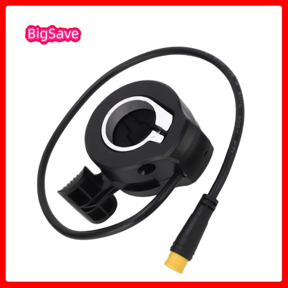 Portable 130X Thumb Throttle Speed Control Accessories Waterproof Connector for Electric Scooters E‑Bike Finger Thumb Throttle