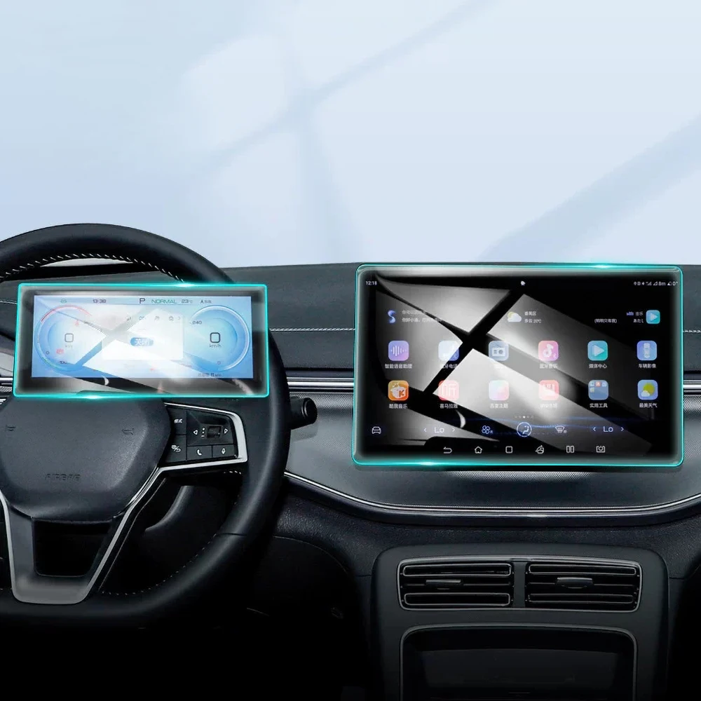 For BYD Seal 5 DM-i 2025 2026 Car Center Console GPS Navigation Tempered Glass Touch Screen Anti‑Scratch Anti‑Break Film Sticker