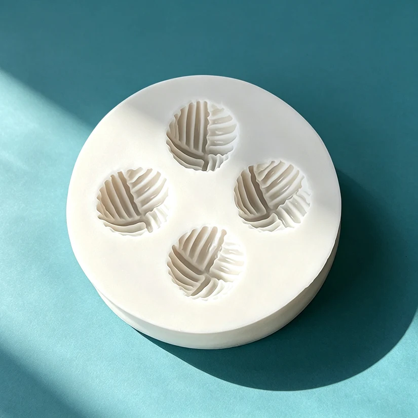 Stricken Wolle Ball Form Silikon Sugar Mold Harz Werkzeuge Cupcake Backform Fondant Kuchen Dekorieren Werkzeuge – Detail 3
