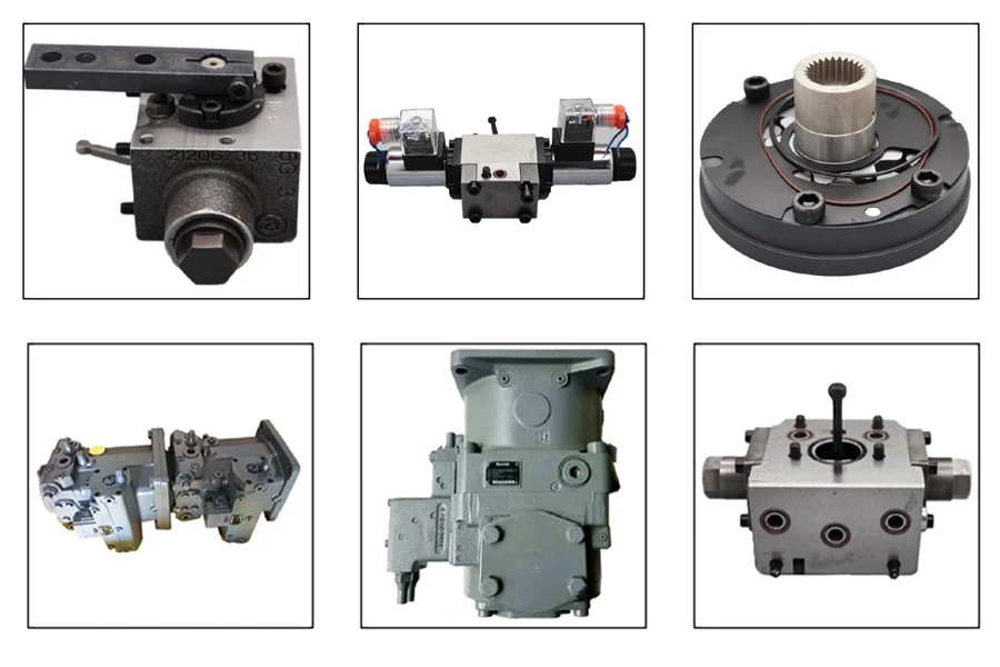 2026 Hot Sale Factory Direct Mixer Concrete Pump Truck Roller Hydraulic Spare Parts For A6VM107 Cylinder Block Pistons Valve