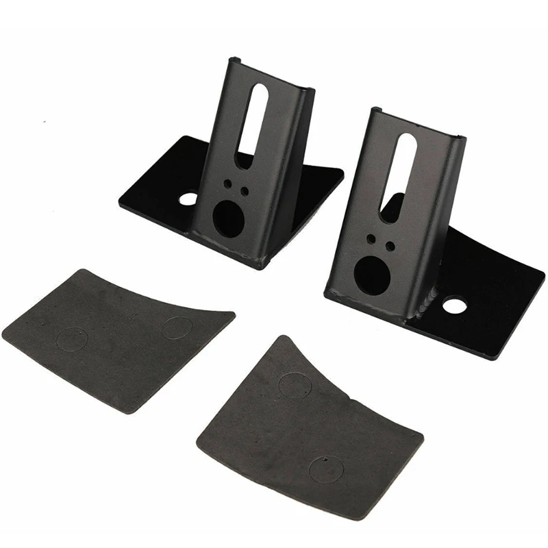 LED Light Windshield Mount Brackets For Jeep Wrangler TJ 1987-2006 W/Screw-A99D