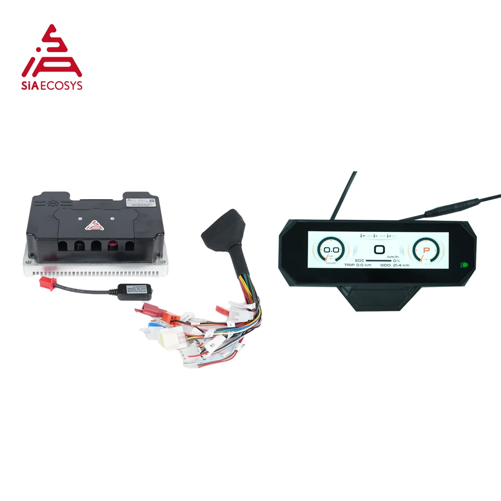 SiAECOSYS K80 Speedometer Display TFT with CAN BUS with ND72450/ND72680 Controller for Electric Scooter Motorcycle