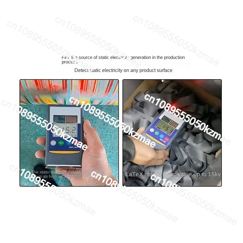 Handheld Electrostatic Tester Field Strength Meter Measuring Range To (+/-) 1.49Kv Digital Test Field Strength Fmx-003