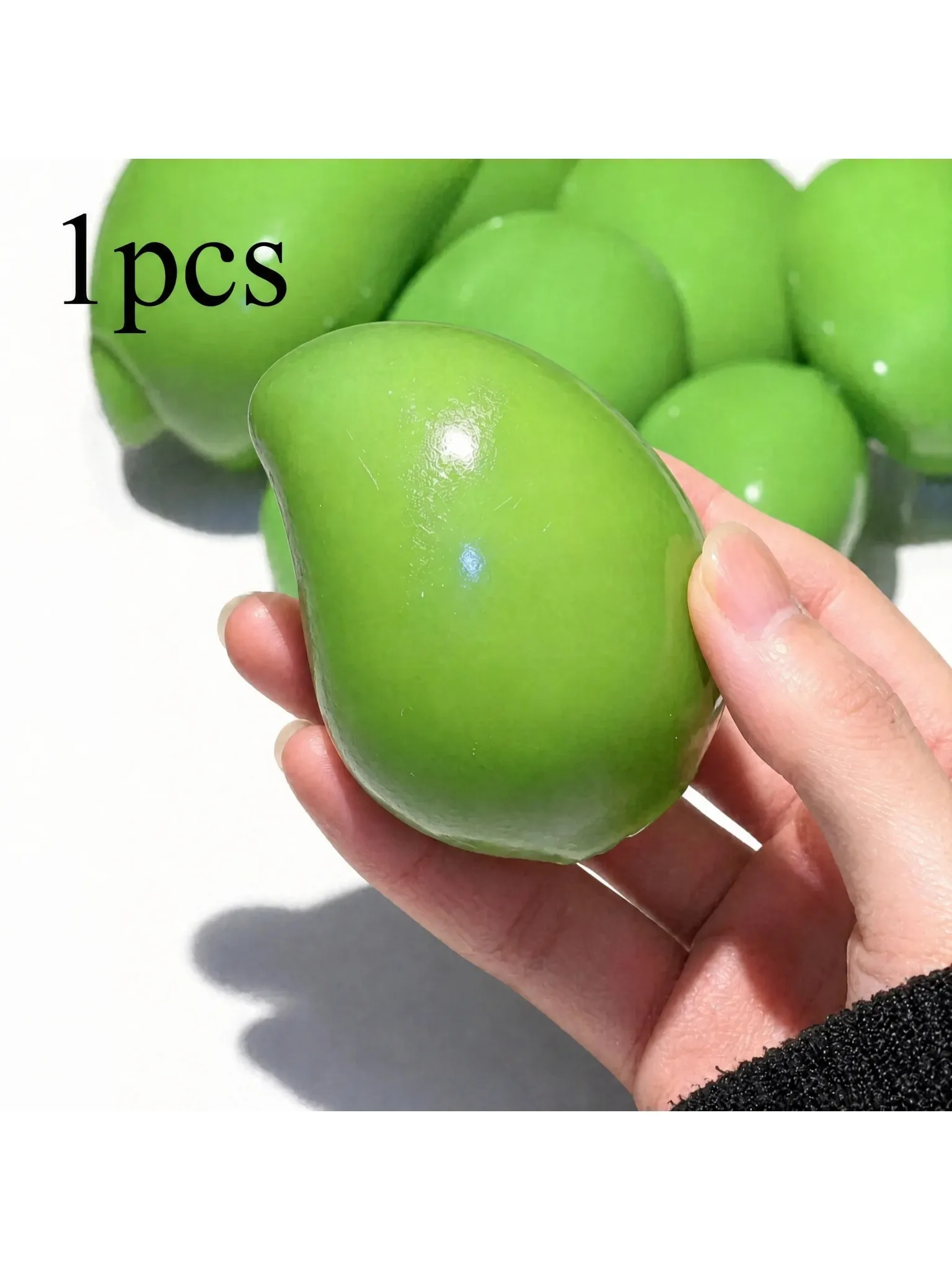 2026 Best 뉴 수제 바삭 망고 스퀴시 Soft Squishy Stress Ball Crunchy Squeeze Fidget Toy Round Blocks ASMR Sensory Decompression Adults Gift