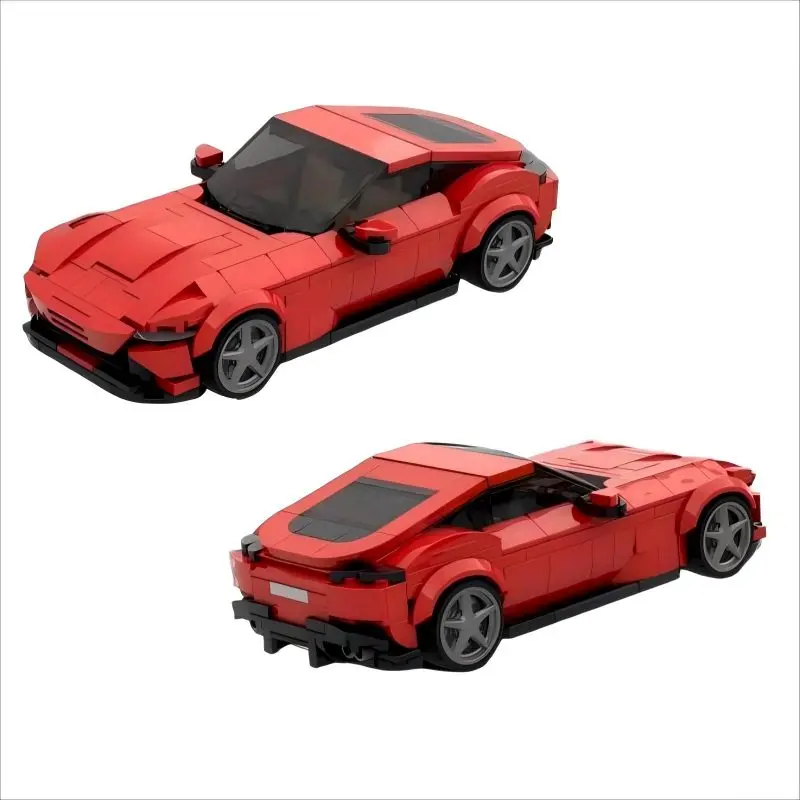 

Classic Red Top Tier Supercar Model MOC-117642 Racing Series Building Block 403PCS Technology Bricks Assemble Toys Holiday Gift