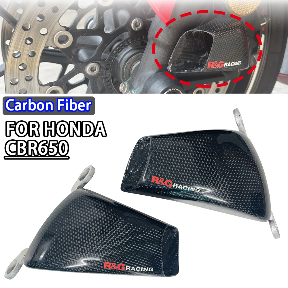 For HONDA CBR650R CB650R cbr650r cb650r Carbon Fiber Brake Caliper 100MM Radiator Cap Motorcycle Modification Parts