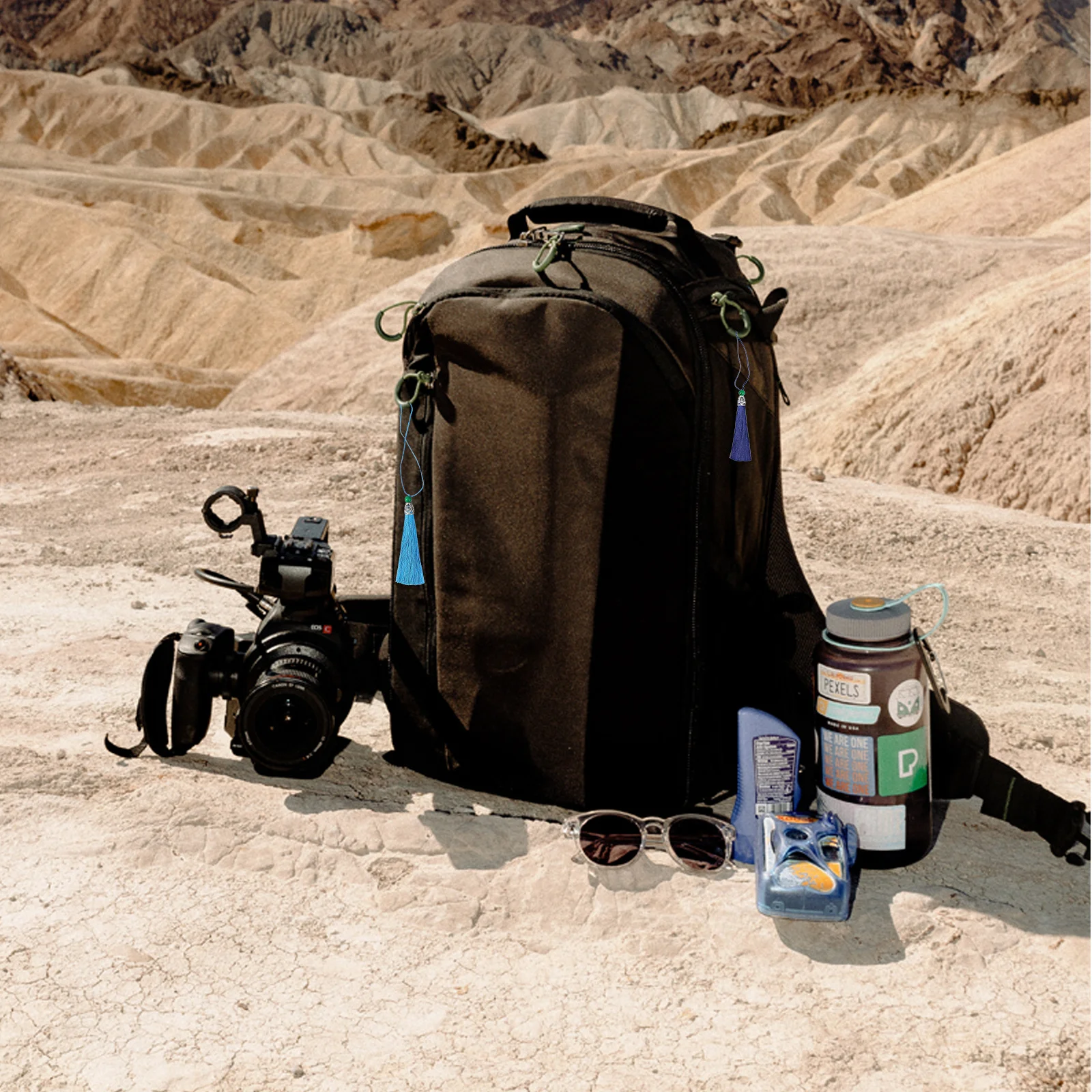 

20Pcs DIY Hanging Tassel Craft Accessories Key Chain Pendant Decoration Curtain Jewelry Making Supplies Curtain Tassel