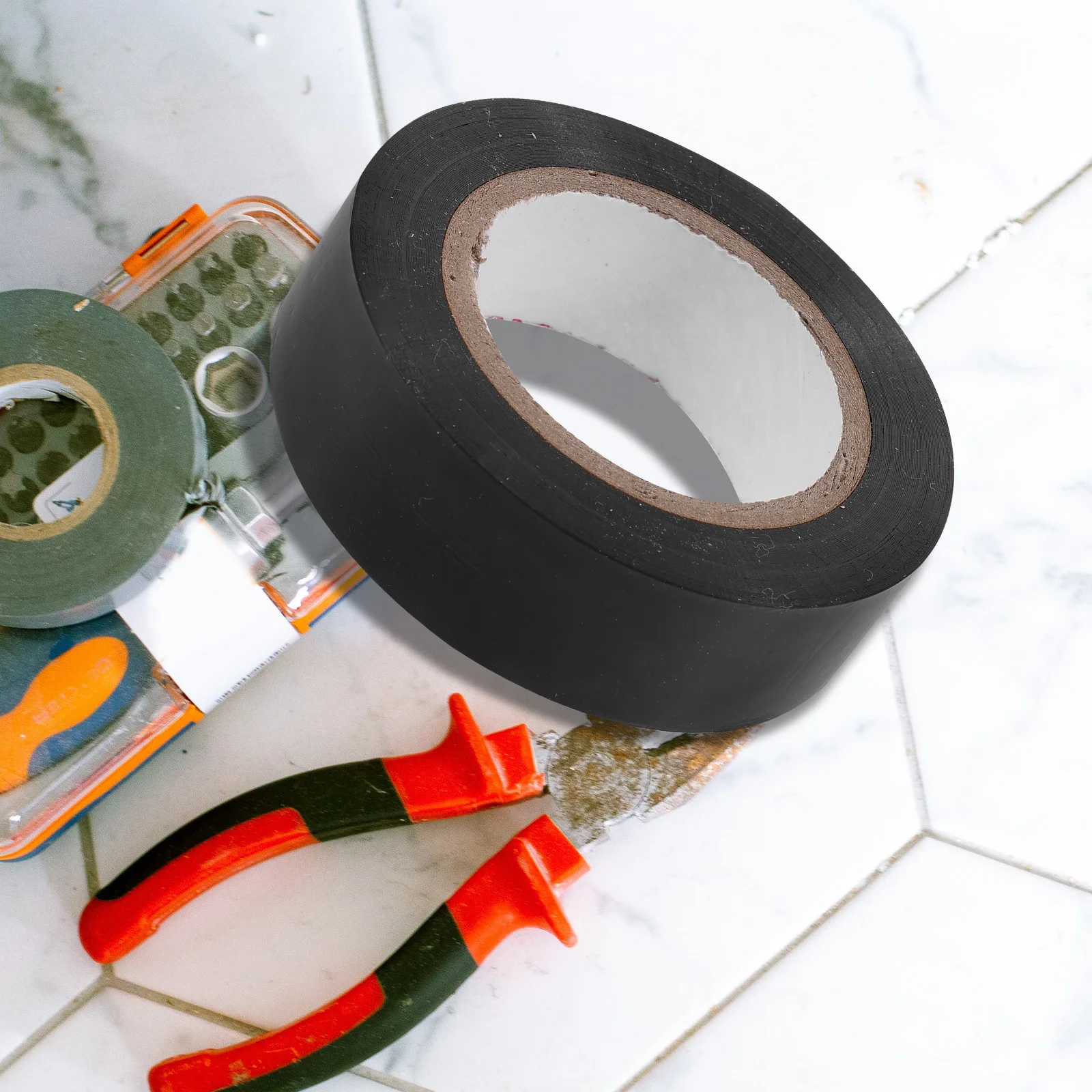 5 قطعة شريط كهربائي 10 متر بولي كلوريد الفينيل شريط سلك عازل للسيارات لتقوم بها بنفسك المنزل الكهربائية الأسود الصناعية الصف لهب مقاوم للماء