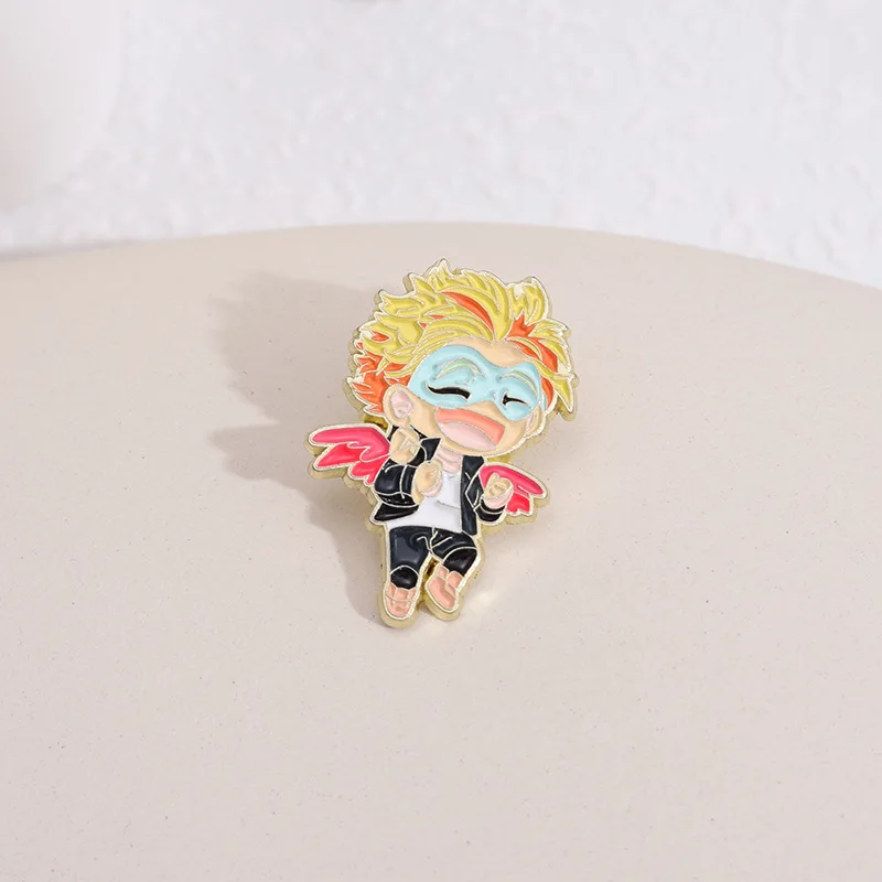 MHA المينا دبابيس شخصيات أنيمي يابانية مخصصة دبابيس التلبيب شارات مضحك الكرتون مجوهرات هدية للأطفال المشجعين الأصدقاء