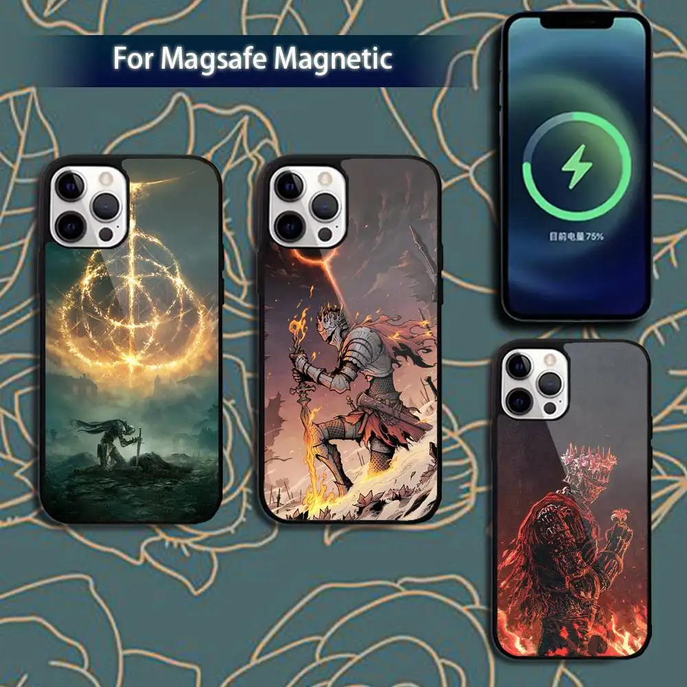 

Game D-Dark S-Souls Phone Case For iPhone 17,16,15,14,13,12,11,Pro,Max,Plus,Mini,Magsafe,Magnetic Wireless Charging Case