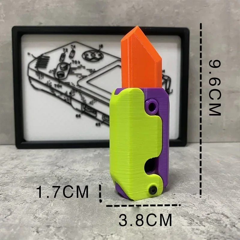 3D-gedrucktes Mini-1911-Waffenmodell, Kinderspielzeug, Zappeln für Kinder, Erwachsene, Jungen, Stressabbau, Spielzeug für Kinder, Dekompressionsgeschenk – Detail 13