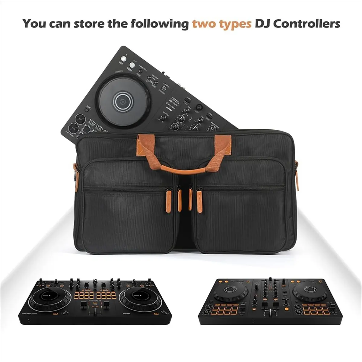 & AT27  Protector Bag Storage Case, Tote Bag for -FLX4/-REV1, Travel Case for Mixtrack