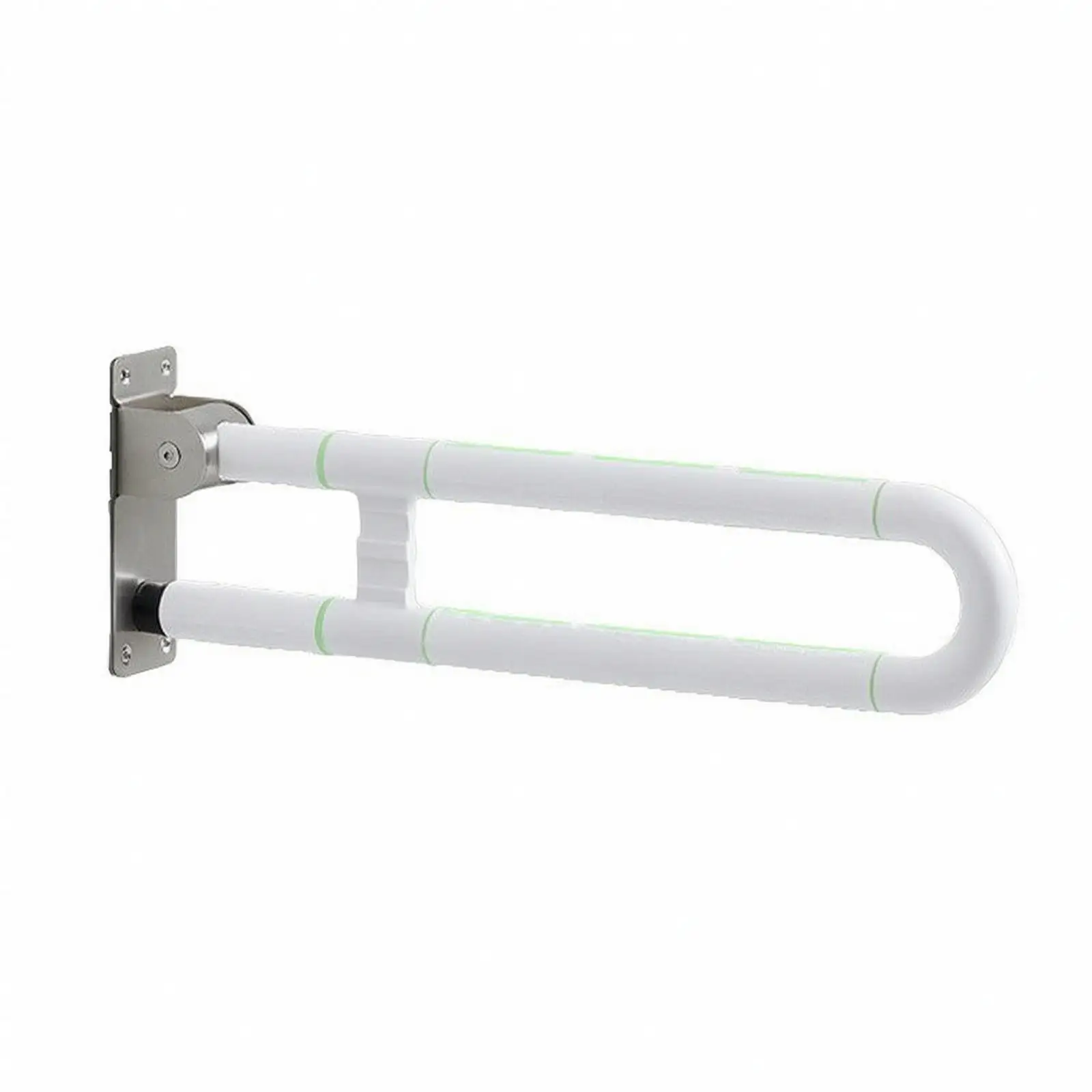 Toilet Support Rail with Locking Hinge Heavy Duty Foldable Grab Bar for Elderly Bathroom Stability
