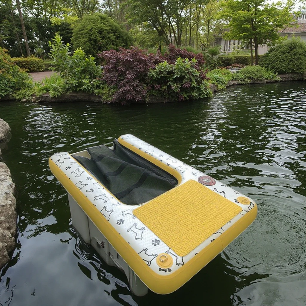 

Factory Direct Beetles Inflatable Dog Water Ladder Pet Floating Ramp Adaptable for Pools Boats and Docks